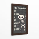 009_El muerto al pozo B (3) - Jorge Méndez | Cuadro decorativo de Canvas Lab
