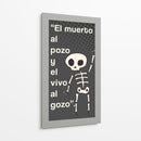 009_El muerto al pozo B (3) - Jorge Méndez | Cuadro decorativo de Canvas Lab