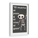 009_El muerto al pozo B (3) - Jorge Méndez | Cuadro decorativo de Canvas Lab