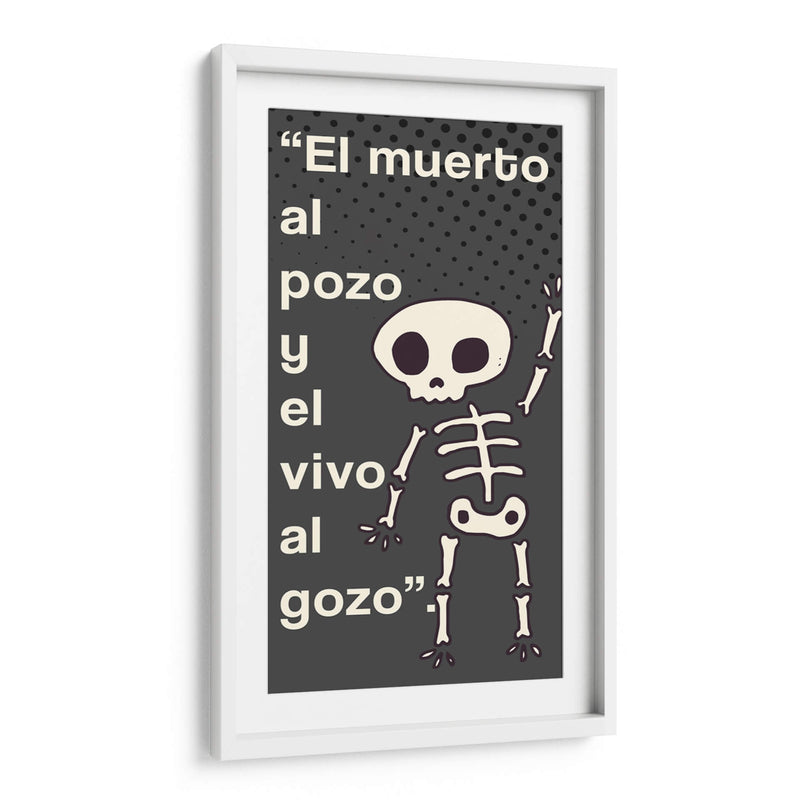 009_El muerto al pozo B (3) - Jorge Méndez | Cuadro decorativo de Canvas Lab