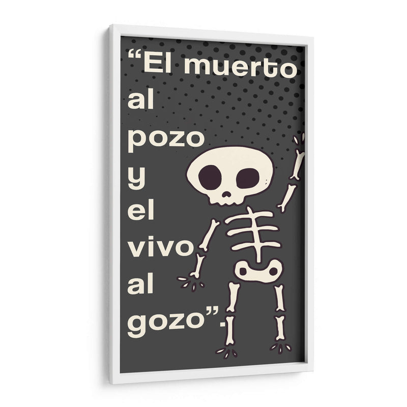 009_El muerto al pozo B (3) - Jorge Méndez | Cuadro decorativo de Canvas Lab