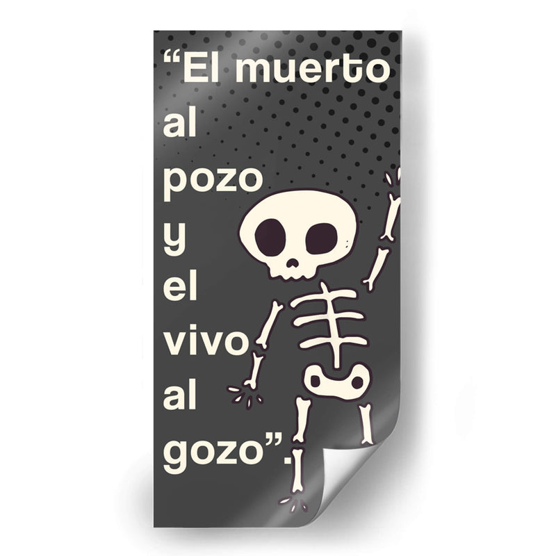 009_El muerto al pozo B (3) - Jorge Méndez | Cuadro decorativo de Canvas Lab