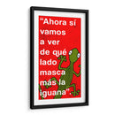 Ahora si vamos a ver 004 - Jorge Méndez | Cuadro decorativo de Canvas Lab