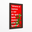 Ahora si vamos a ver 004 - Jorge Méndez | Cuadro decorativo de Canvas Lab