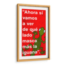 Ahora si vamos a ver 004 - Jorge Méndez | Cuadro decorativo de Canvas Lab