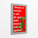 Ahora si vamos a ver 004 - Jorge Méndez | Cuadro decorativo de Canvas Lab