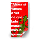 Ahora si vamos a ver 004 - Jorge Méndez | Cuadro decorativo de Canvas Lab