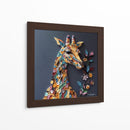 Jirafa Floreada II - Mafer Villarreal | Cuadro decorativo de Canvas Lab