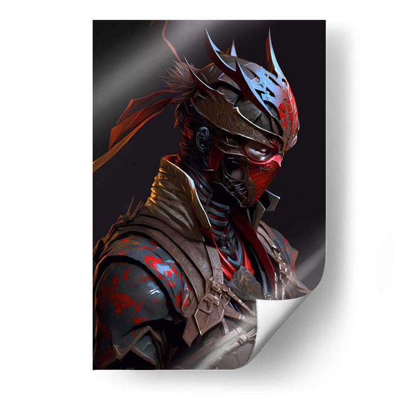 Spiderman Samurai II - Lorena Martinez | Cuadro decorativo de Canvas Lab