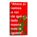 Ahora si vamos a ver 004 - Jorge Méndez | Cuadro decorativo de Canvas Lab