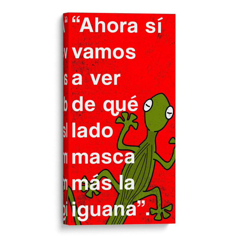 Ahora si vamos a ver 004 - Jorge Méndez | Cuadro decorativo de Canvas Lab