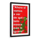 Ahora si vamos a ver 004 - Jorge Méndez | Cuadro decorativo de Canvas Lab