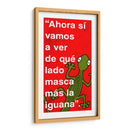 Ahora si vamos a ver 004 - Jorge Méndez | Cuadro decorativo de Canvas Lab