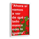 Ahora si vamos a ver 004 - Jorge Méndez | Cuadro decorativo de Canvas Lab