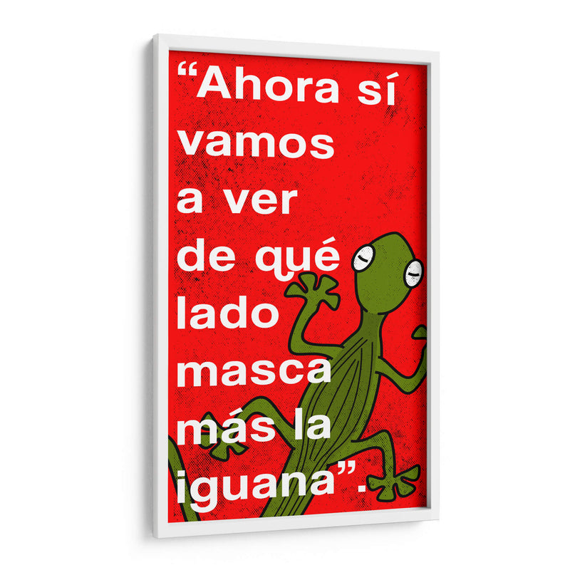 Ahora si vamos a ver 004 - Jorge Méndez | Cuadro decorativo de Canvas Lab