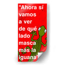 Ahora si vamos a ver 004 - Jorge Méndez | Cuadro decorativo de Canvas Lab