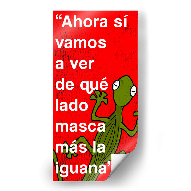 Ahora si vamos a ver 004 - Jorge Méndez | Cuadro decorativo de Canvas Lab