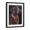 Perro atento - Mafer Villarreal | Cuadro decorativo de Canvas Lab