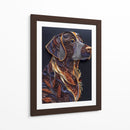 Perro atento - Mafer Villarreal | Cuadro decorativo de Canvas Lab