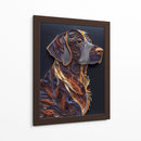 Perro atento - Mafer Villarreal | Cuadro decorativo de Canvas Lab