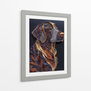 Perro atento - Mafer Villarreal | Cuadro decorativo de Canvas Lab