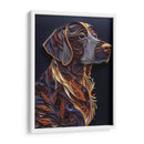 Perro atento - Mafer Villarreal | Cuadro decorativo de Canvas Lab