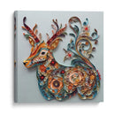 Venado colorido - Mafer Villarreal | Cuadro decorativo de Canvas Lab
