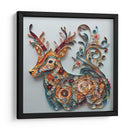 Venado colorido - Mafer Villarreal | Cuadro decorativo de Canvas Lab