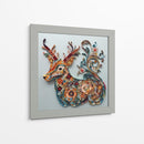 Venado colorido - Mafer Villarreal | Cuadro decorativo de Canvas Lab