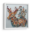 Venado colorido - Mafer Villarreal | Cuadro decorativo de Canvas Lab