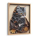 Gatito gris - Mafer Villarreal | Cuadro decorativo de Canvas Lab