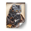 Gatito gris - Mafer Villarreal | Cuadro decorativo de Canvas Lab