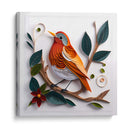 Pajarito Naranja - Mafer Villarreal | Cuadro decorativo de Canvas Lab