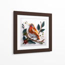 Pajarito Naranja - Mafer Villarreal | Cuadro decorativo de Canvas Lab