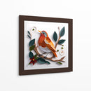 Pajarito Naranja - Mafer Villarreal | Cuadro decorativo de Canvas Lab