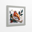 Pajarito Naranja - Mafer Villarreal | Cuadro decorativo de Canvas Lab
