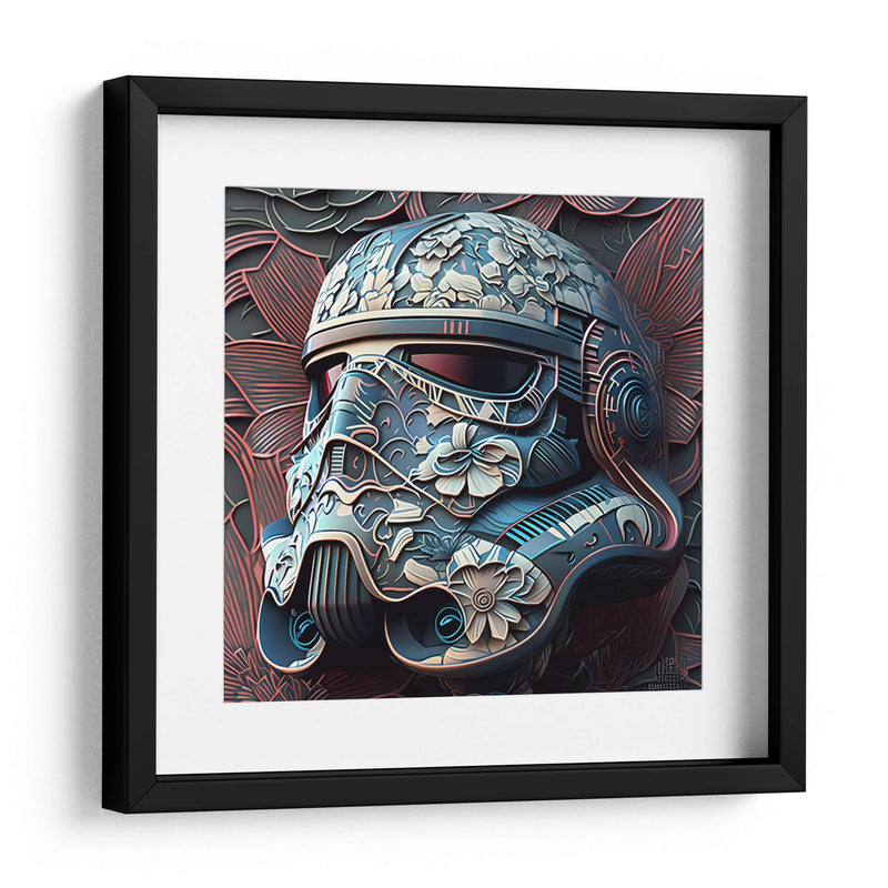 Celtic Trooper Helmet - Lorena Martinez | Cuadro decorativo de Canvas Lab