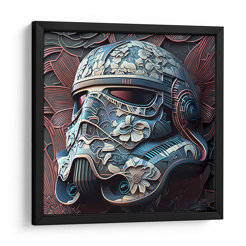 Celtic Trooper Helmet - Lorena Martinez | Cuadro decorativo de Canvas Lab