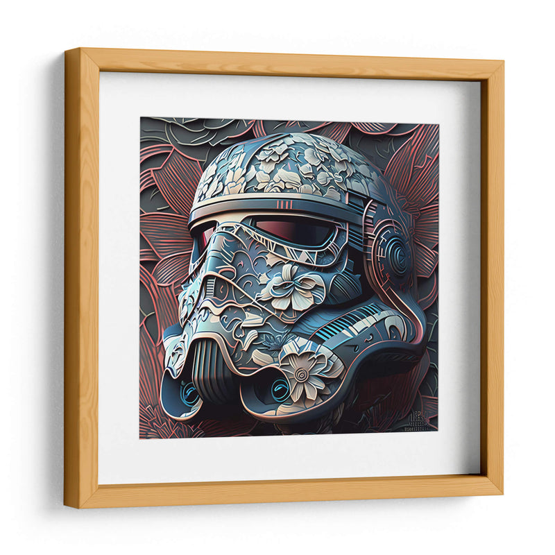 Celtic Trooper Helmet - Lorena Martinez | Cuadro decorativo de Canvas Lab
