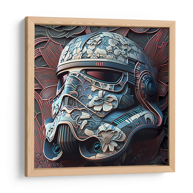 Celtic Trooper Helmet - Lorena Martinez | Cuadro decorativo de Canvas Lab