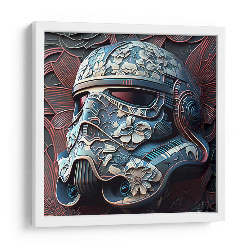 Celtic Trooper Helmet - Lorena Martinez | Cuadro decorativo de Canvas Lab