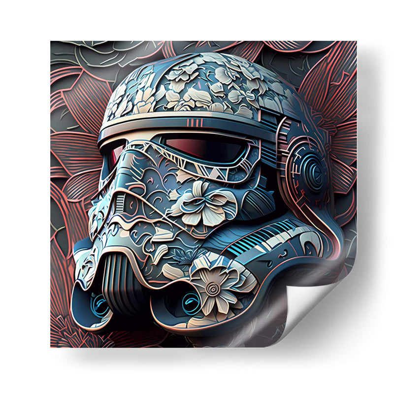 Celtic Trooper Helmet - Lorena Martinez | Cuadro decorativo de Canvas Lab