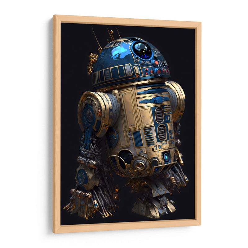 R2D2 Samurai - Lorena Martinez | Cuadro decorativo de Canvas Lab
