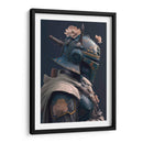 Boba Fett Samurai II - Lorena Martinez | Cuadro decorativo de Canvas Lab