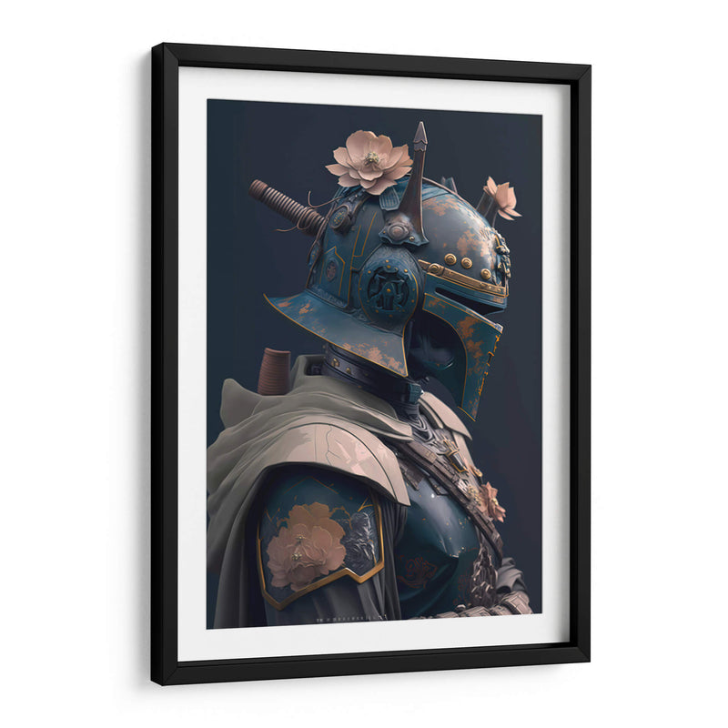 Boba Fett Samurai II - Lorena Martinez | Cuadro decorativo de Canvas Lab