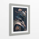 Boba Fett Samurai II - Lorena Martinez | Cuadro decorativo de Canvas Lab