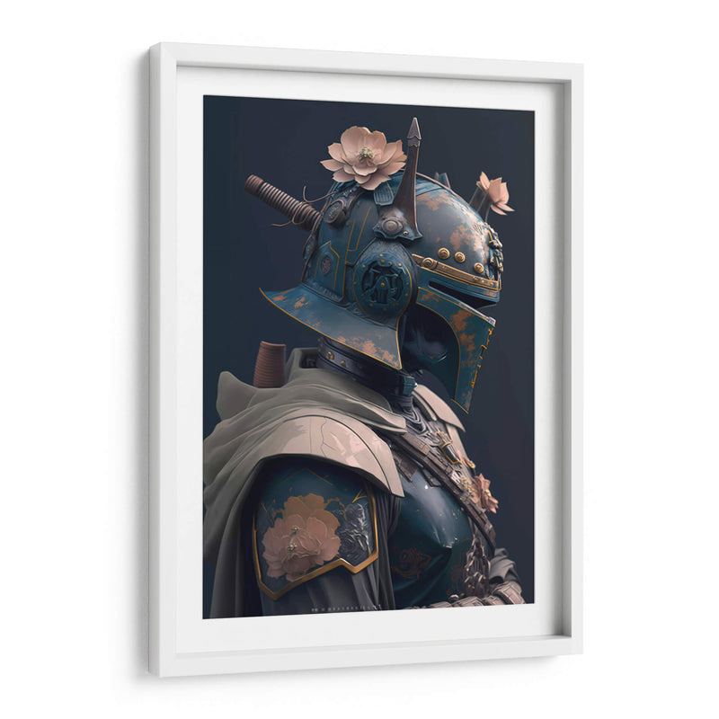 Boba Fett Samurai II - Lorena Martinez | Cuadro decorativo de Canvas Lab