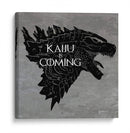 Kaiju is Coming - Roge I. Luis | Cuadro decorativo de Canvas Lab