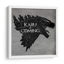 Kaiju is Coming - Roge I. Luis | Cuadro decorativo de Canvas Lab