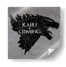 Kaiju is Coming - Roge I. Luis | Cuadro decorativo de Canvas Lab